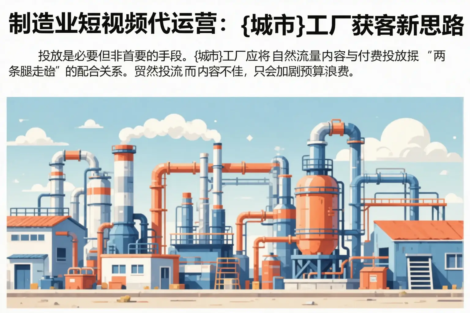 制造业短视频代运营:柘城工厂获客新思路